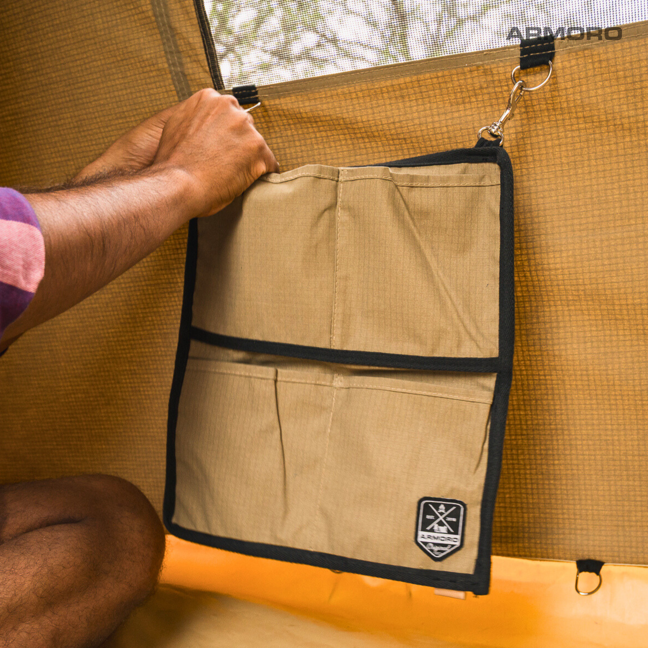 Hanging Pocket Organizer for Tents
