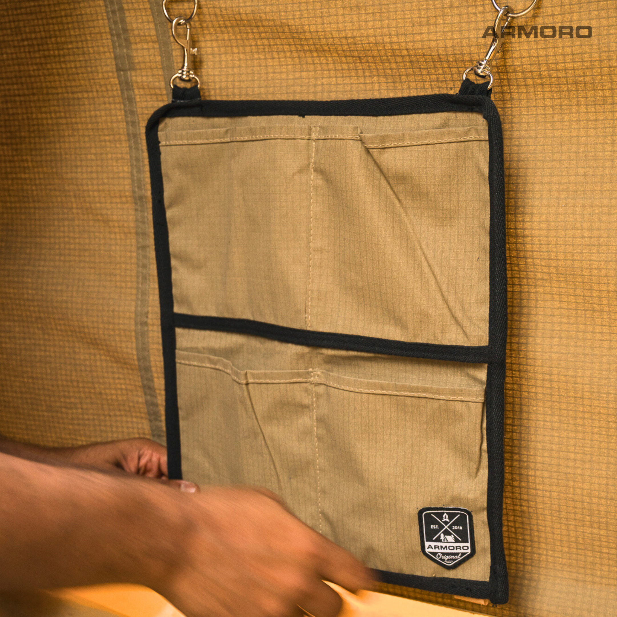 Hanging Pocket Organizer for Tents