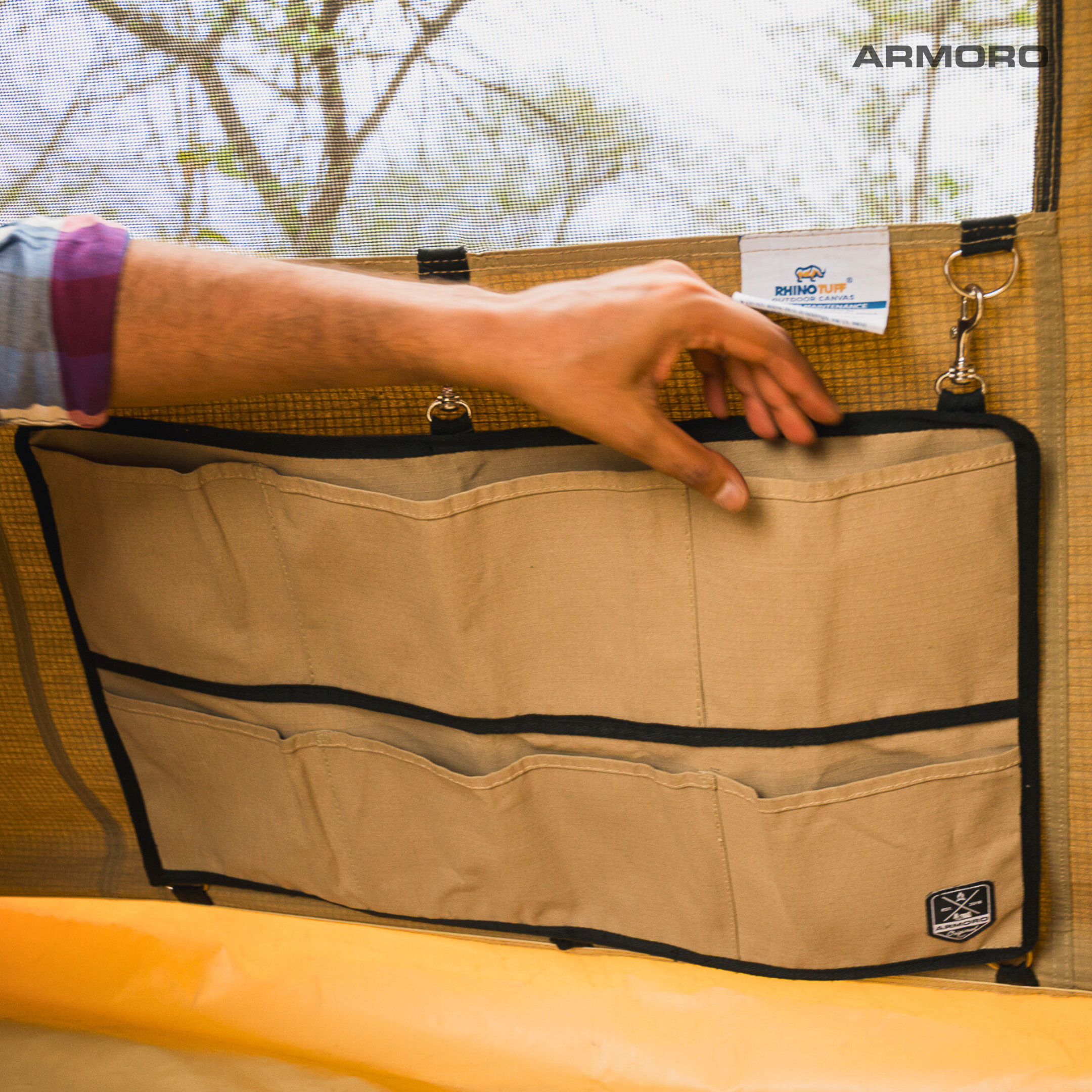 Hanging Pocket Organizer for Tents