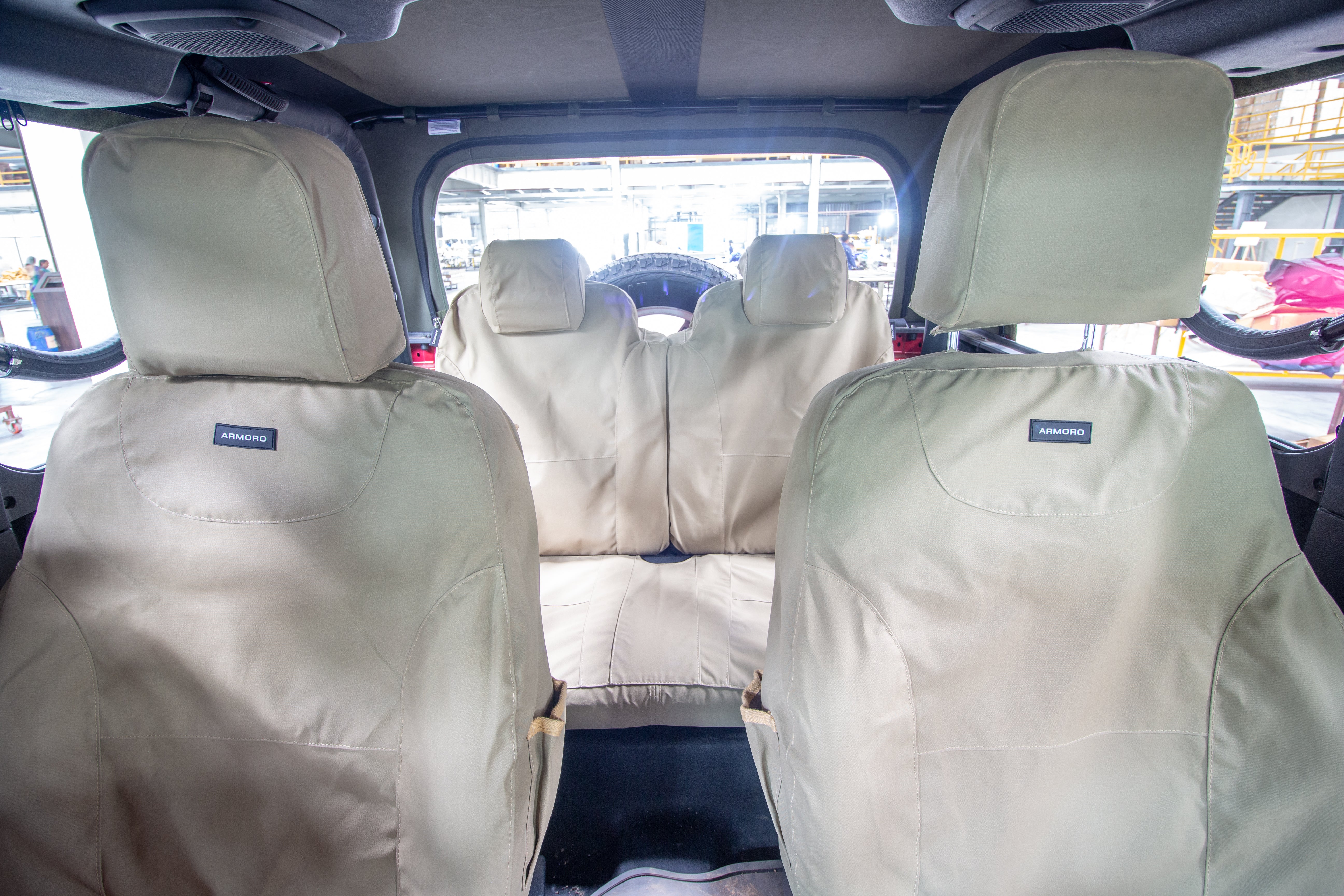 Mahindra Thar 2020 Waterproof Canvas Seat Cover