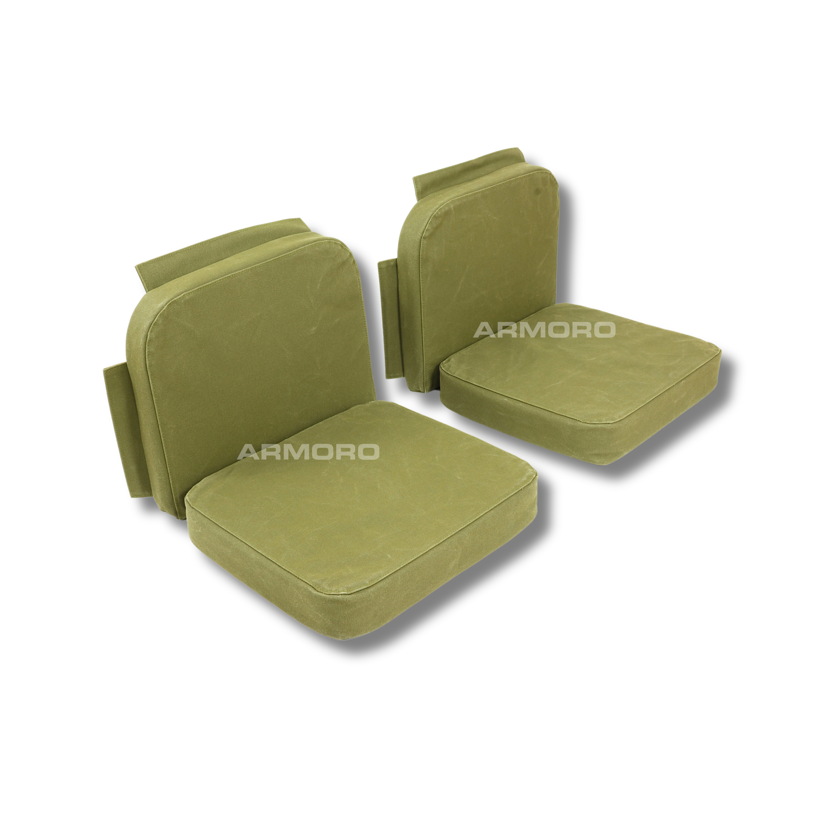 Willys Jeep Ford MB / GPW Seat Cover Set with Foam Cushion