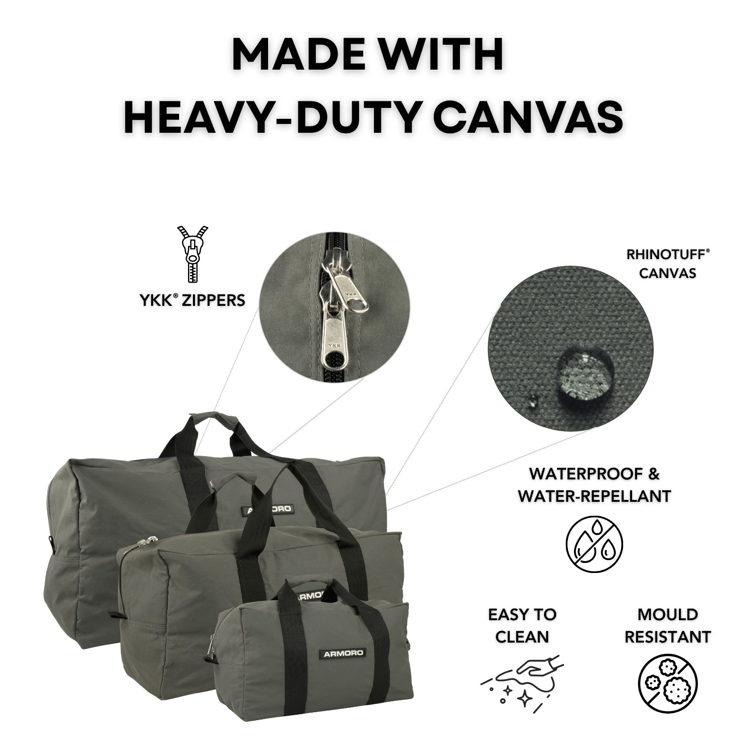 Waterproof Canvas Duffle Bag