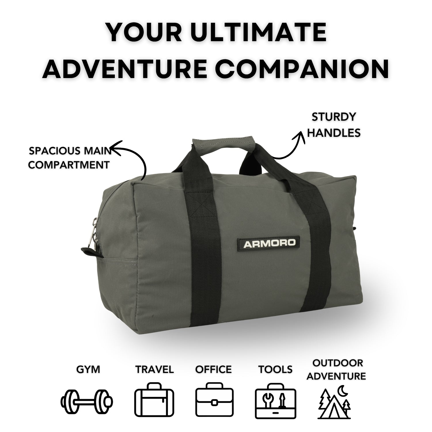 Waterproof Canvas Duffle Bag