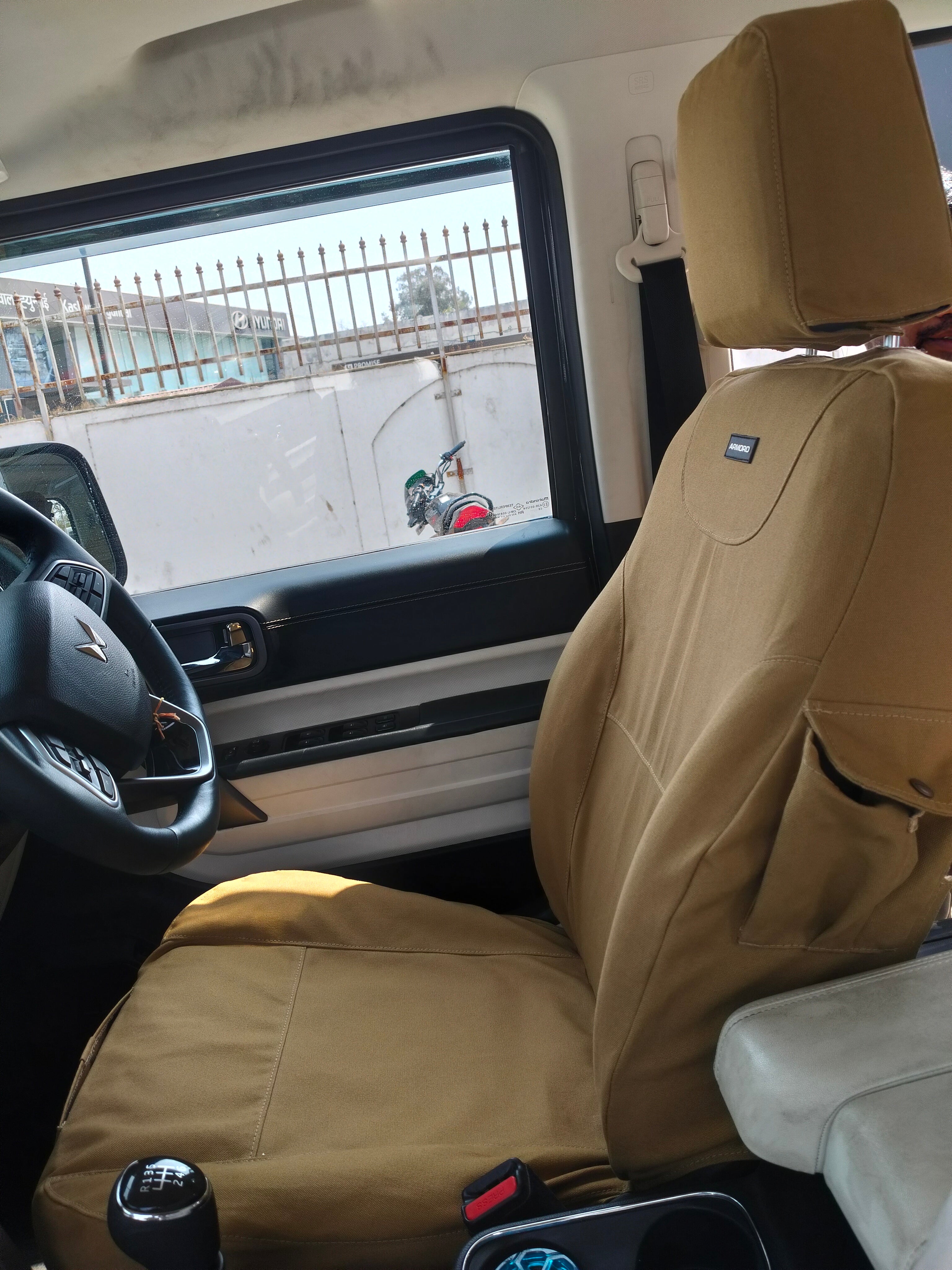 Thar Roxx Canvas Seat Cover
