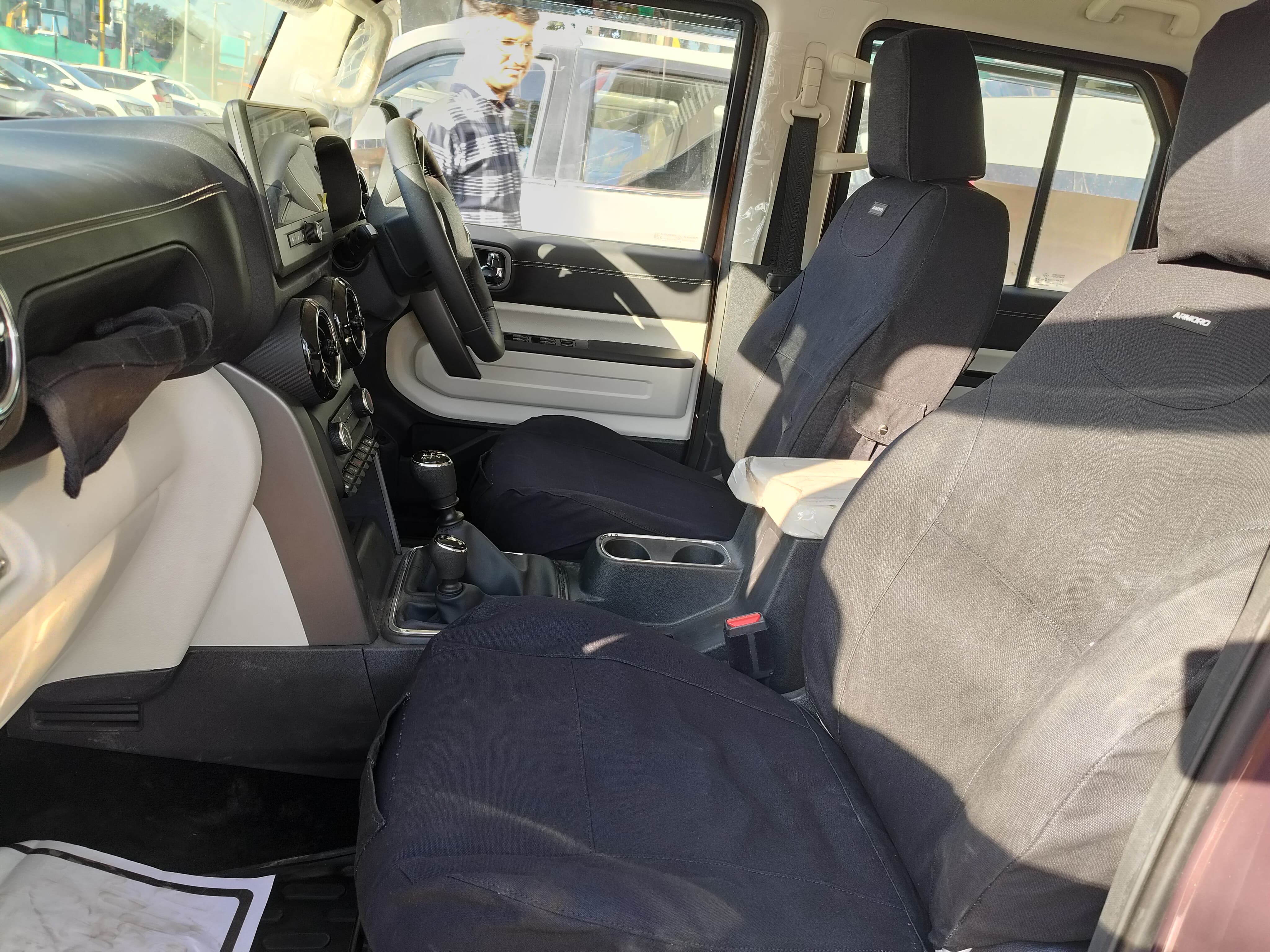 Thar Roxx Canvas Seat Cover