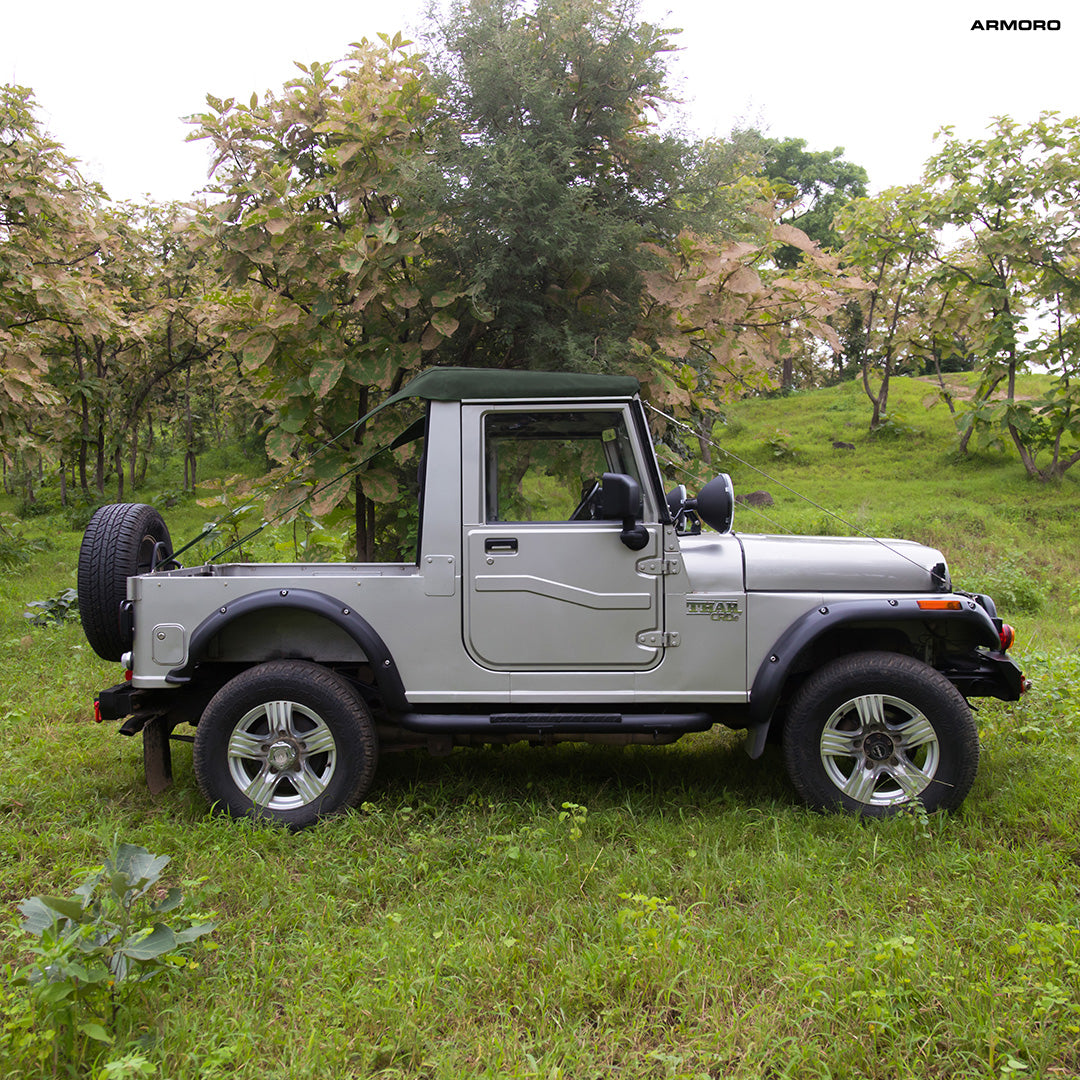 mahindra thar soft top removal