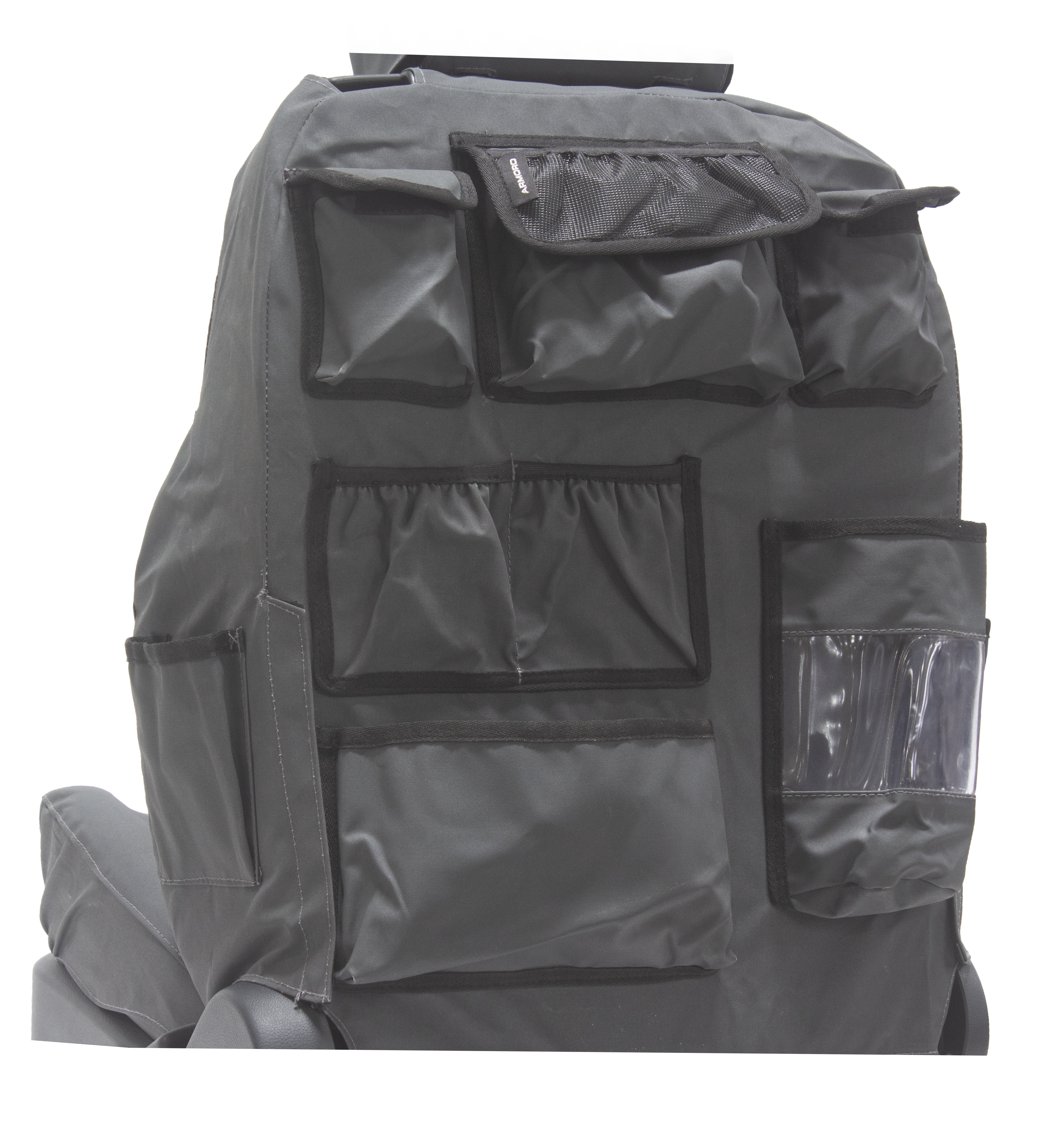 Mahindra Thar 2020 Waterproof Canvas Seat Cover With Organization Pockets