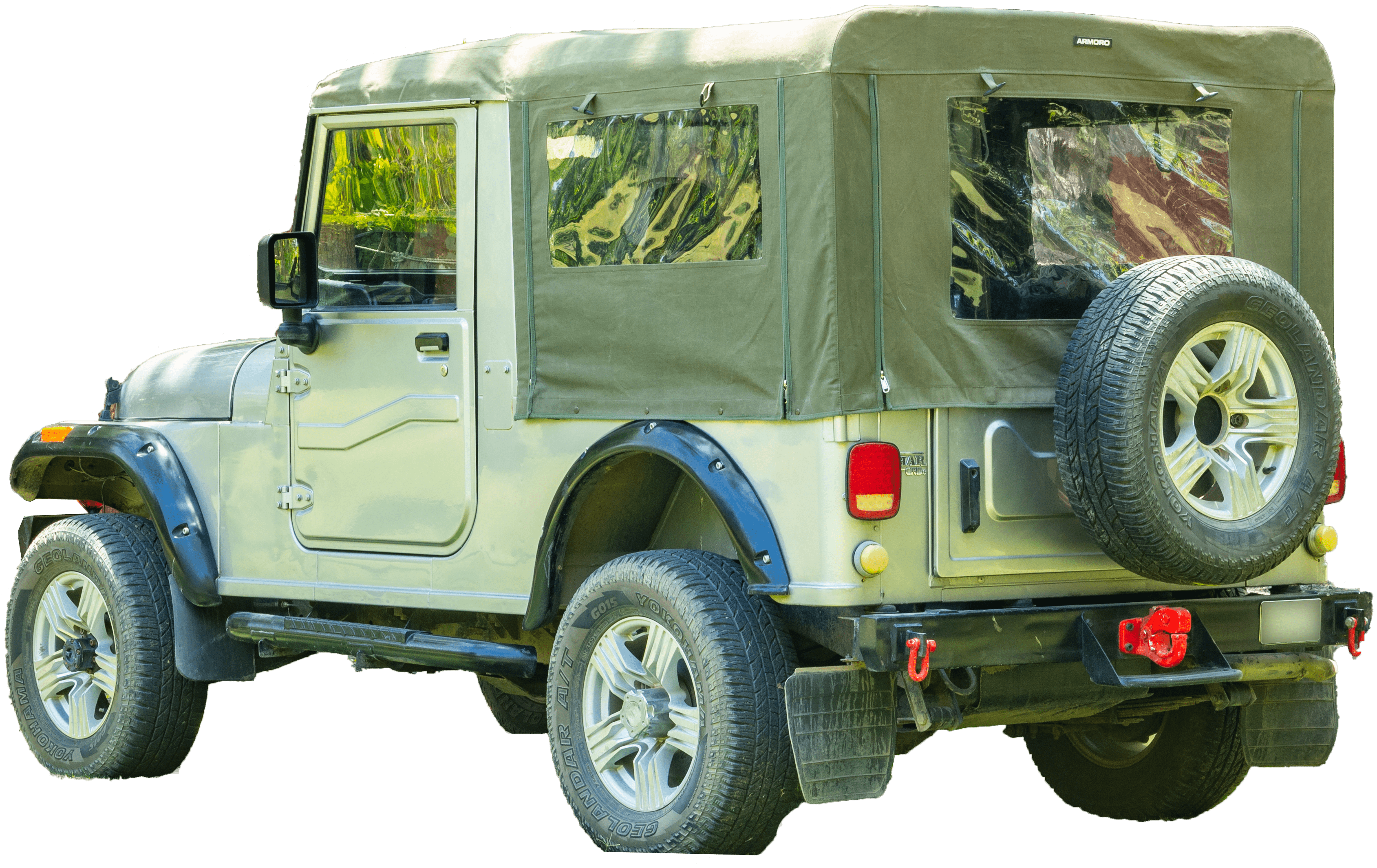 mahindra thar soft top