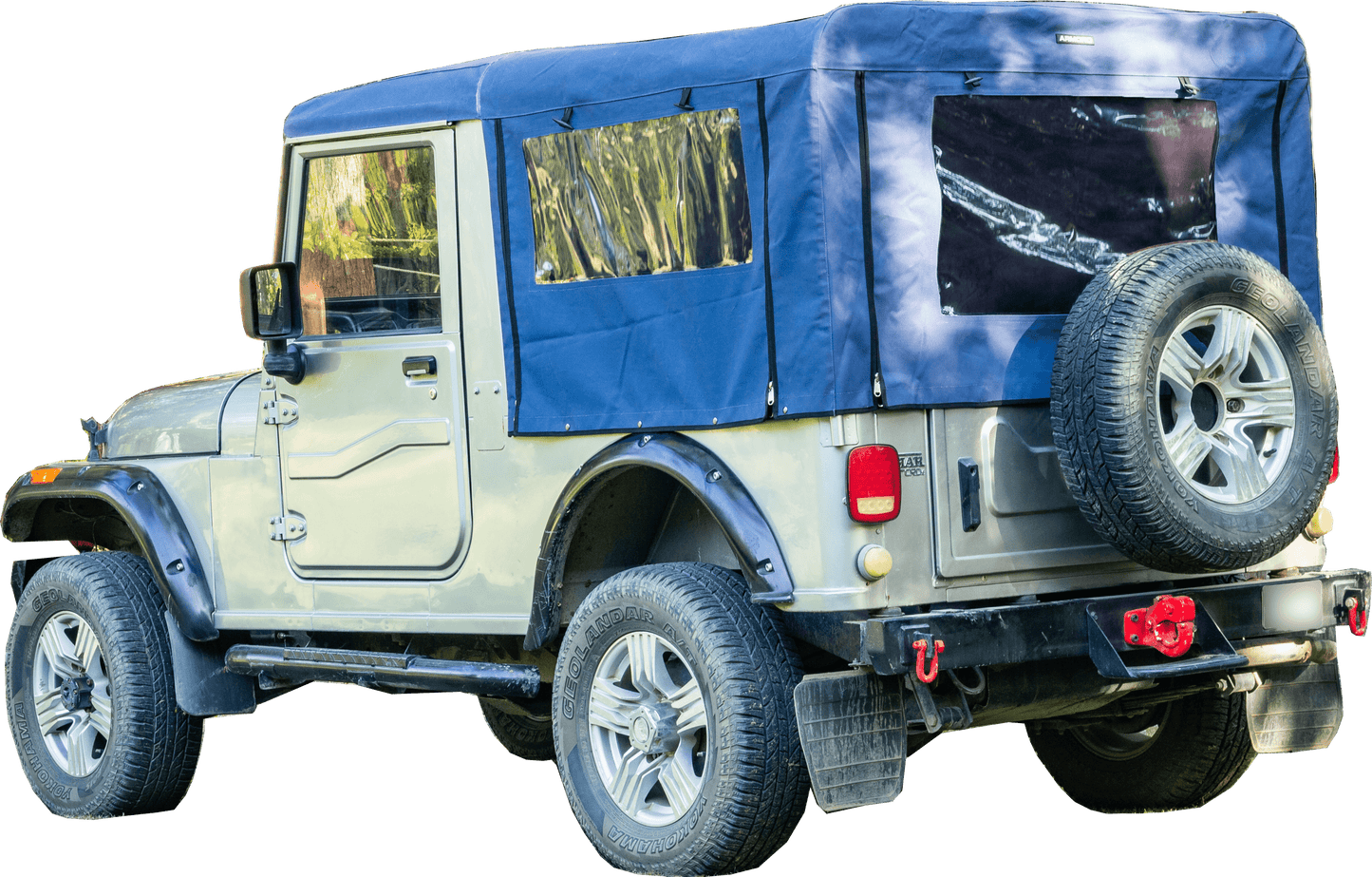 mahindra thar soft top cover price 