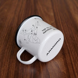 ENAMEL CAMPING MUG