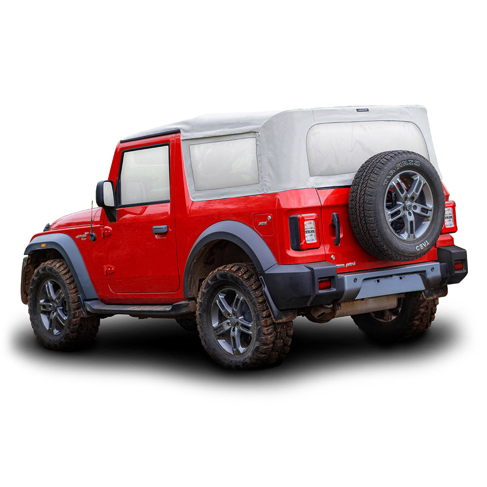 mahindra thar convertible on road price