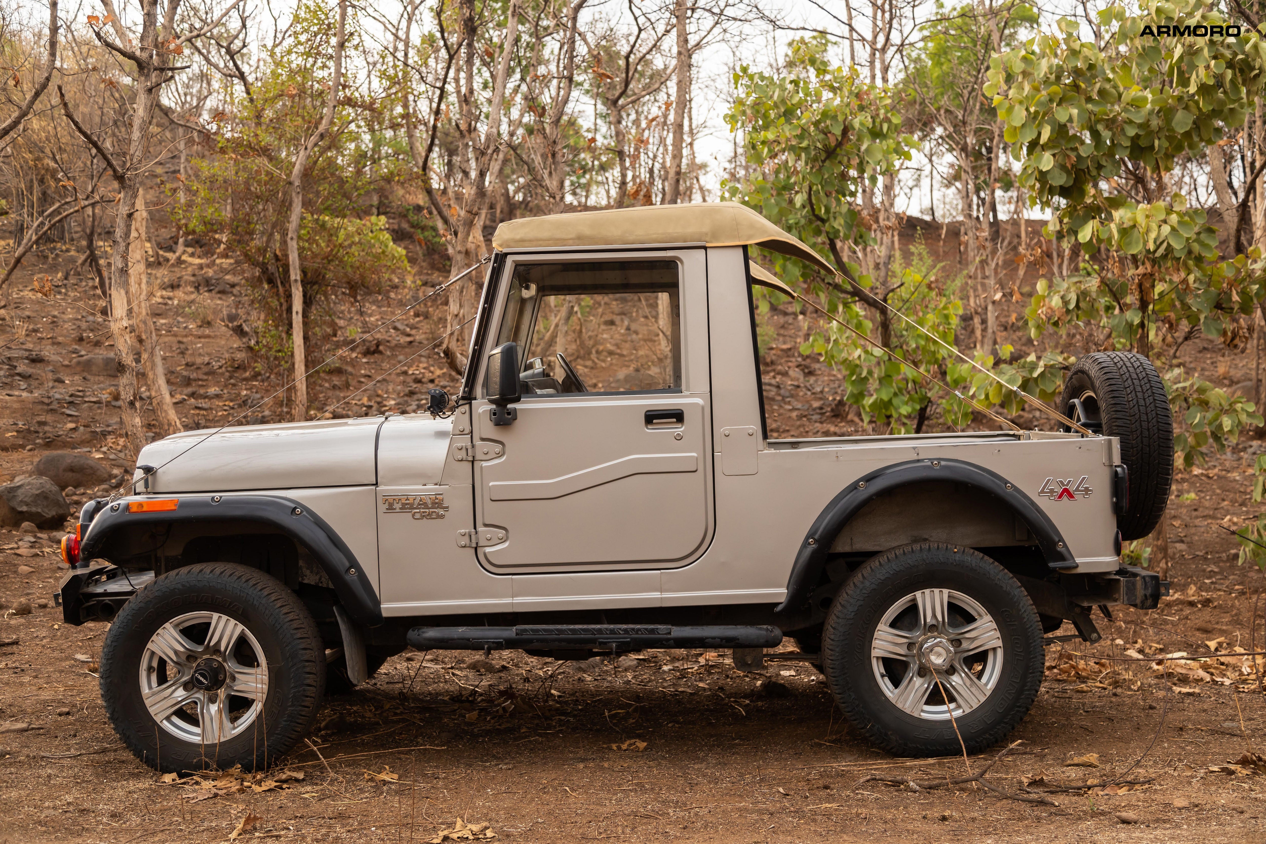 thar soft top modification