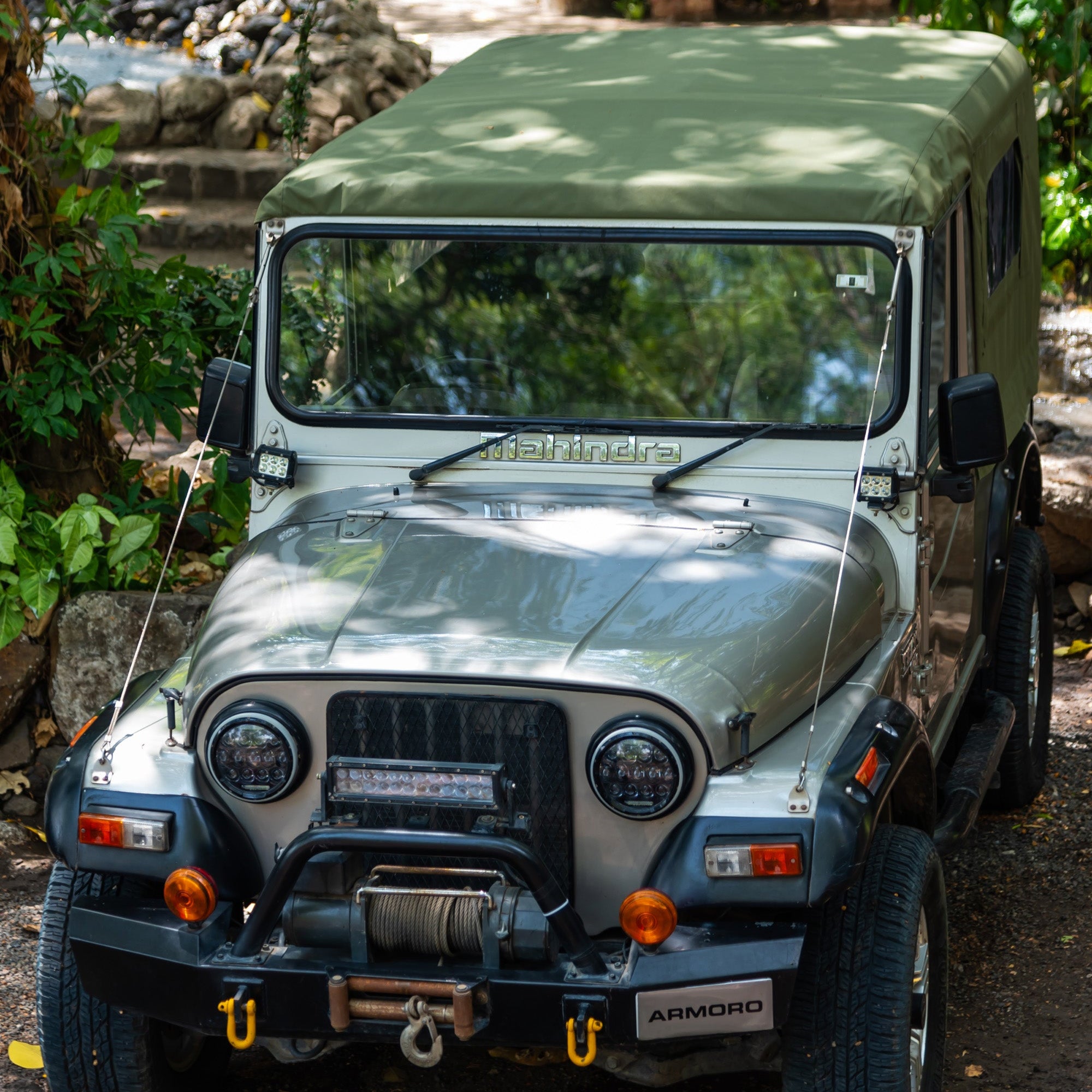 Mahindra Thar Non Openable Canvas Soft Top