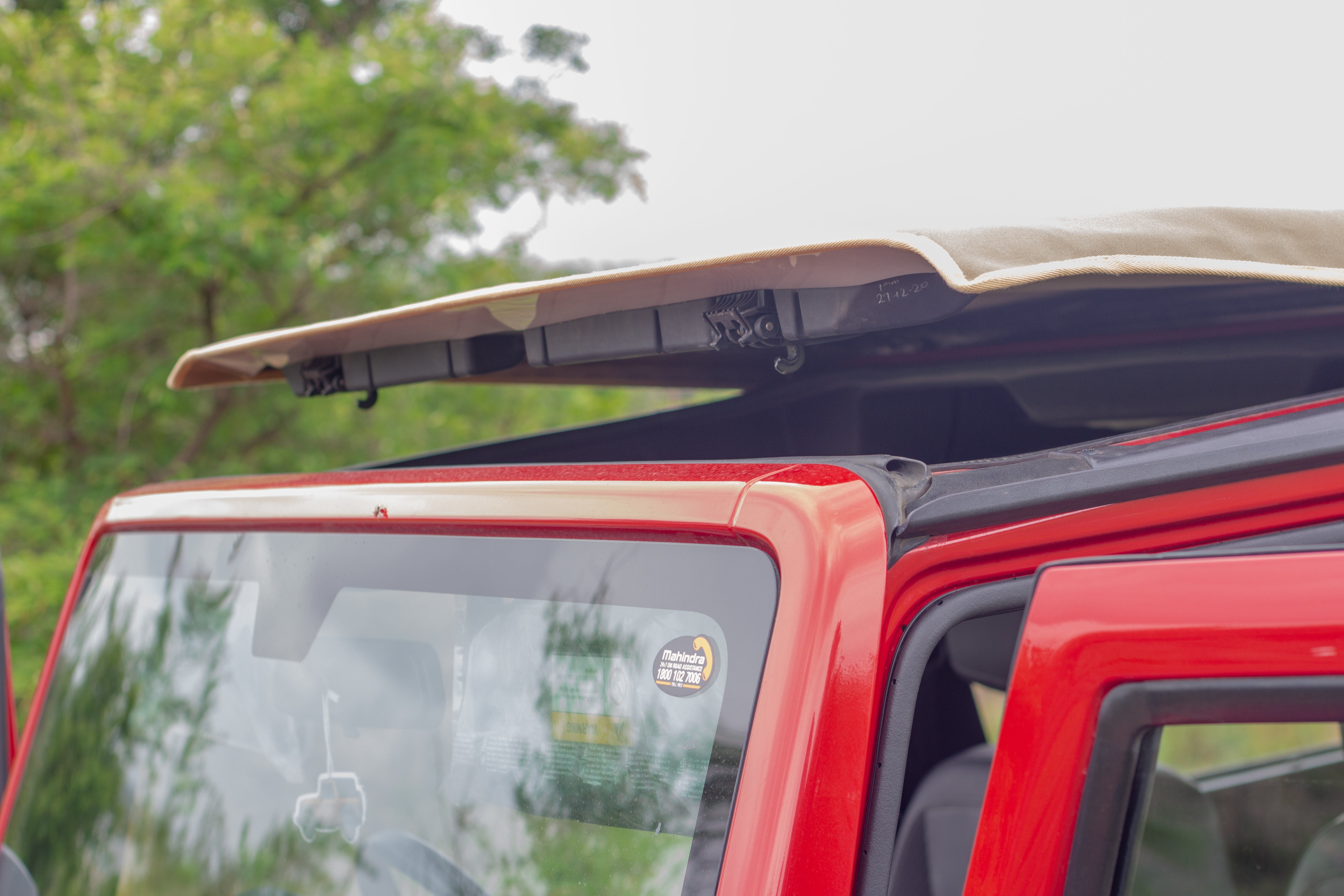 Mahindra Thar 2020 Convertible Soft Top