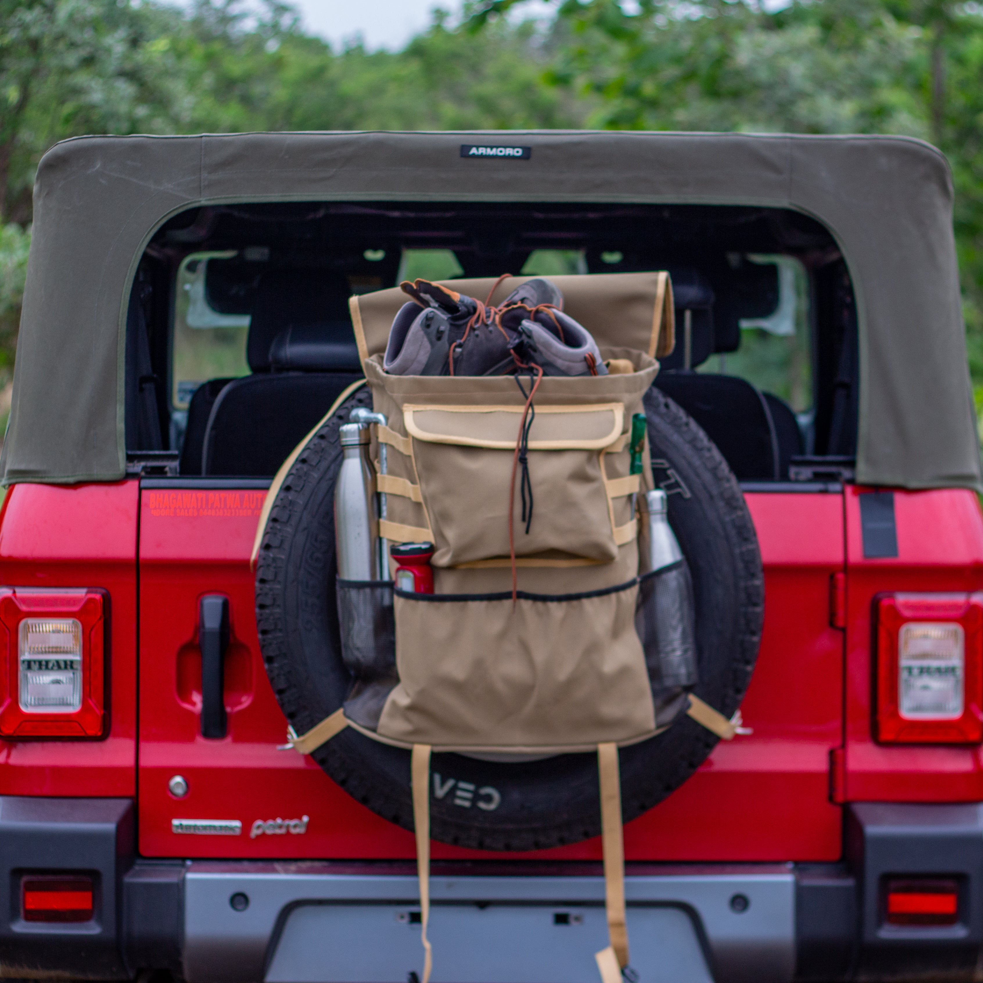 Spare Wheel Storage Touring Bag