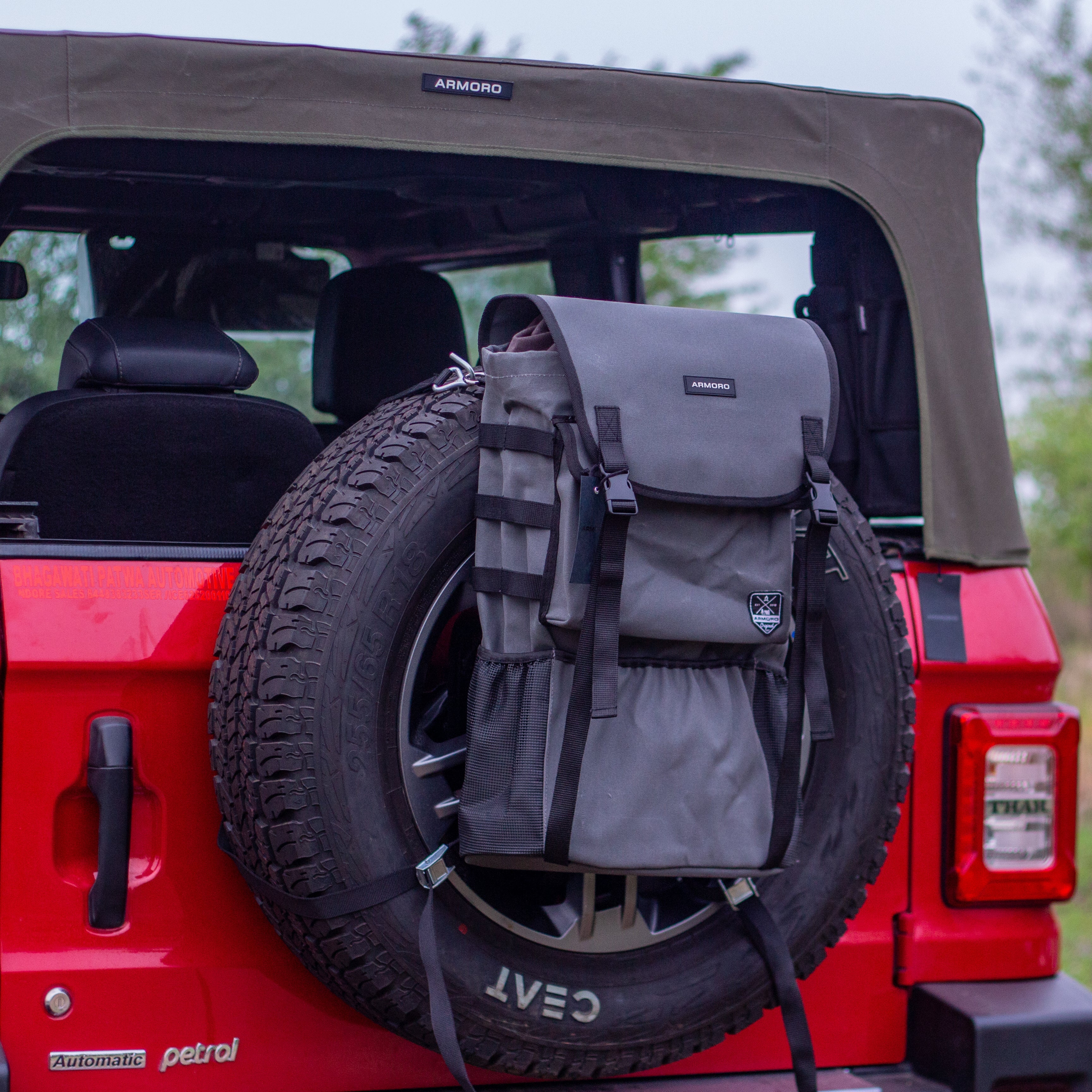 Spare Wheel Storage Bag for thar