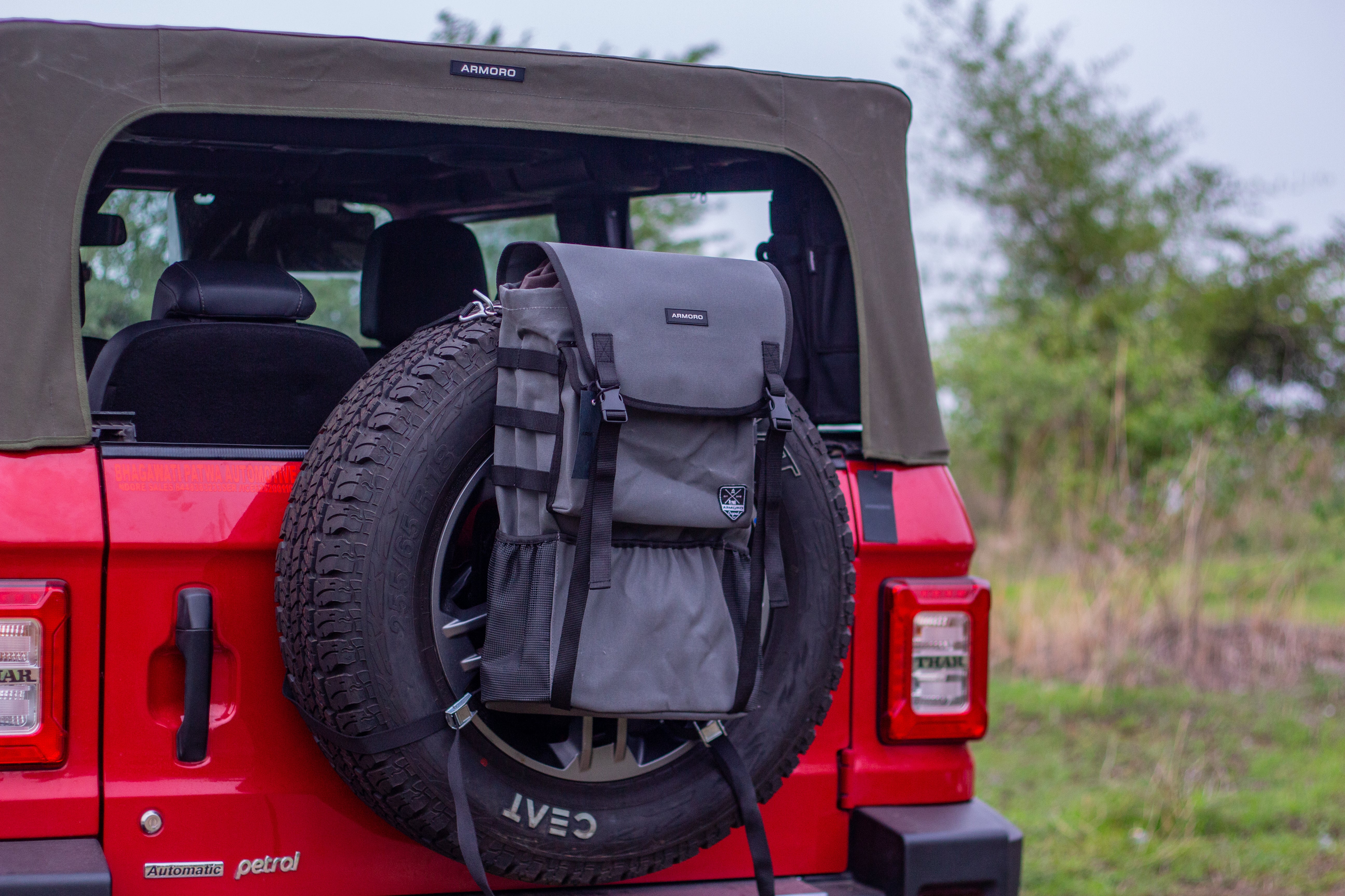 Spare Wheel Storage Bag for thar